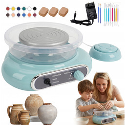 Kreatywny Zestaw Ceramiczny dla Dzieci Glina Farba Pędzle