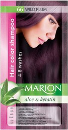 Marion Aloe & Keratin Szampon Koloryzujący, 66 Wild
