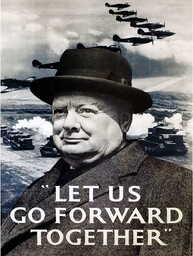 Bumblebeaver PROPAGANDA Wojna Churchill Winston Zwycięstwo Wojny Wielka