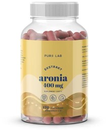 Pure Lab Ekstrakt z aronii czarnoowocowej 400 mg,