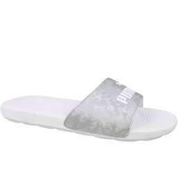 KLAPKI PUMA COOL CAT lato 390965-02 srebrne 38