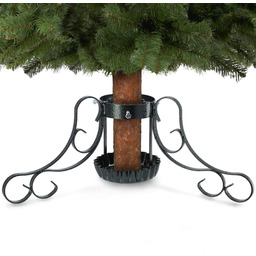 Stalowy stojak na choinkę Bries 64cm zielony