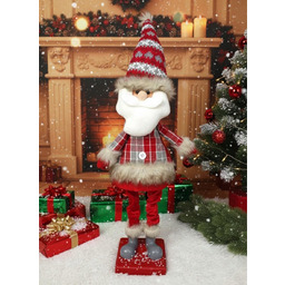 Duży 70CM Mikołaj Śpiewający I Tańczący XXL