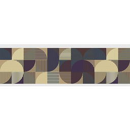 AG Design AWB 8434 samoprzylepna bordiura kwadratowa, abstrakcja,