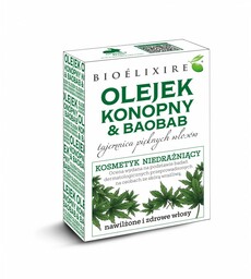 Bioelixire Olejek konopny & baobab Włosy średnio