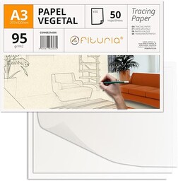 Papier roślinny, papier roślinny A3 o satynowej powierzchni,