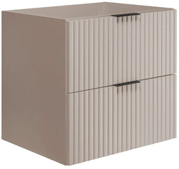 Elior Ryflowana kaszmirowa szafka pod umywalkę 60 cm