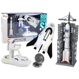 ZESTAW KOSMOS RAKIETA ASTRONAUTA STATEK DLA DZIECI