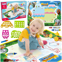 Mata Wodna do Malowania Safari Literki Cyferki