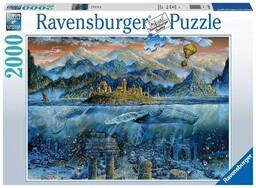 Ravensburger PUZZLE 2000 WIELORYB MąDROśCI