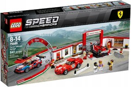 Lego Speed Champions 75889 Warsztat Ferrari Garaż