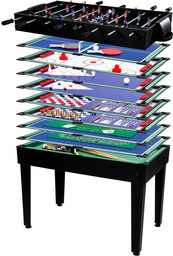 MULTIGRA 15w1 STÓŁ PIŁKARSKI BILARD TENIS POKER