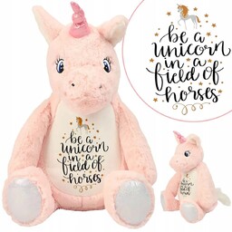 Miś Maskotka Przytulanka Jednorożec BE UNICORN Wz