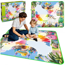 Mata Wodna do Malowania dla Dzieci z Dinozaurami