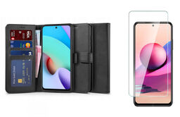 Etui Wallet 2 + Szkło Płaskie do Xiaomi