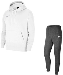Dres męski bawełniany Nike biały/ciemny szary CW6894-101 +