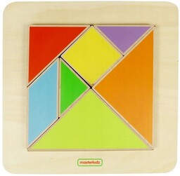 Masterkidz Edukacyjna Układanka Tangram Liczby