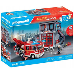 Playmobil, Klocki, Action Heroes 71603, Straż Pożarna