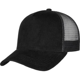 Czapka Trucker Uni Cord by Lipodo, czarny, One