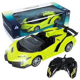 Samochód Zdalnie Sterowany Auto Wyścigowe Rc+Pilot