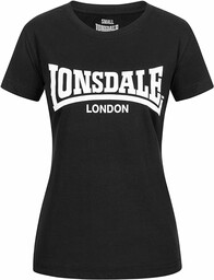 Lonsdale Damski T-shirt Cartmel czarny