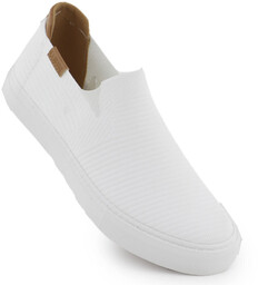 Tenisówki tekstylne slip on białe Big Star RR274717