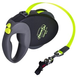 FLEXI Giant Neon M - smycz automatyczna -
