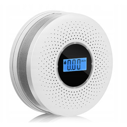 Czujnik Czadu Tlenku Węgla Co 2W1 Detektor Dymu