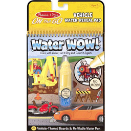 Wodna kolorowanka Water Wow Pojazdy 15375 - Melissa