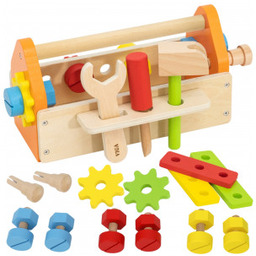 Zestaw Viga Skrzynka Na Narzędzia Drewniany