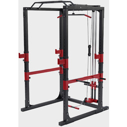 Klatka treningowa Power Lifting z wyciągiem i drążkiem