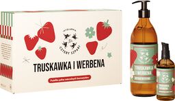 Zestaw Cztery Szpaki Truskawka i Werbena, mydło