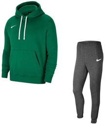 Dres męski bawełniany Nike zielony/ciemny szary CW6894-302 +