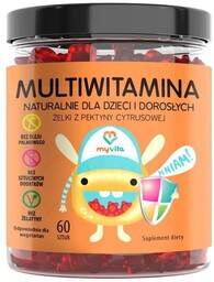 Multiwitamina, Naturalne Żelki dla Dzieci i Dorosłych, MyVita,