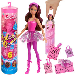 Barbie Color Reveal Baletnica Lalka Niespodzianka Tuba Akcesoria
