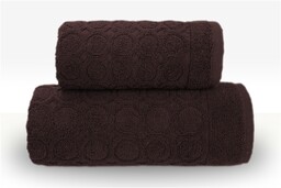 Greno Ręcznik Pepe 70x140 brązowy wytłaczany 450g/m2