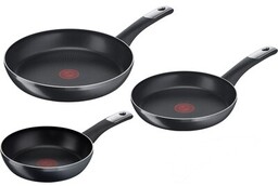 TEFAL Zestaw patelni Hard Titanium Essential C3889053 (3
