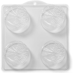 World Of Moulds 4 wnęki okrągła ważka