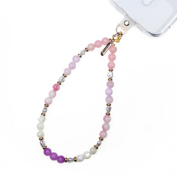 Phone zawieszka Smycz Pastel Beads Crong