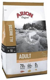 ARION Original Grain Free Salmon&Potato 12kg - Pełnowartościowa