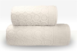 Greno Ręcznik Pepe 70x140 kremowy wytłaczany 450g/m2