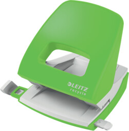 Dziurkacz Leitz NeXXt Recycle - 30 kartek ZIELONY