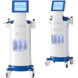 Hydradermabrazja oczyszczanie wodorowe infuzja tlenowa hydrogen 10w1 peeling