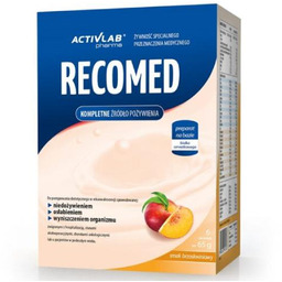RECOMED Proszek o smaku brzoskwiniowym, 6 saszetek