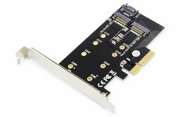 Digitus Karta rozszerzeń (Kontroler) M.2 NGFF/NVMe SSD PCIe