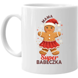 Mama - super babeczka - kubek na prezent