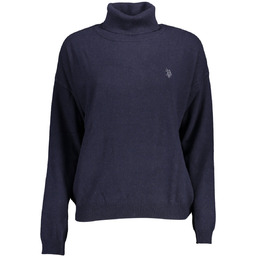 DAMSKA NIEBIESKA KOSZULKA POLO US