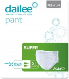 DAILEE Pant Premium Super Majtki chłonne XL, 15szt.