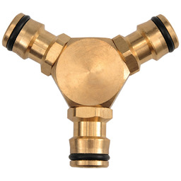 Rozdzielacz mosiężny typu ''y'' 1/2'' Flo 89112