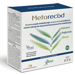 Metarecod, 40 sasz. - wspiera prawidłowy poziomu cholesterolu,